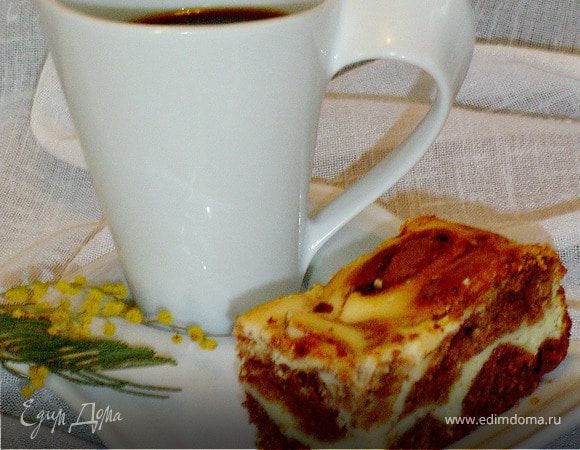 Творожно-шоколадный пирог Творожно-шоколадный пирог