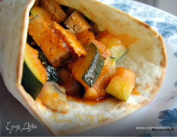 Тортилья, Буритто, лепешка Wrap - три вида теста, три начинки