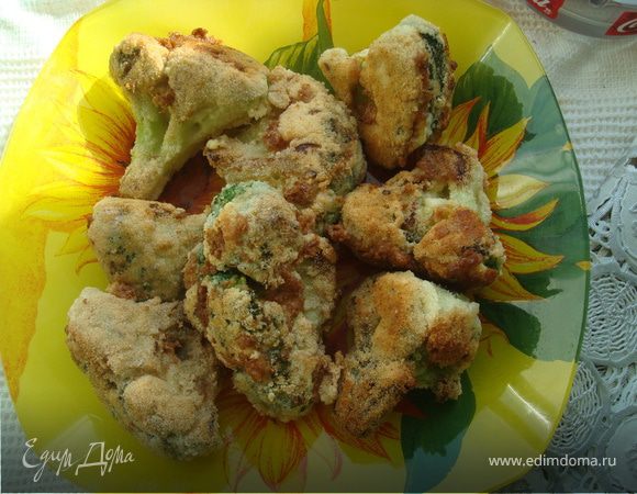 Брокколи в панировке