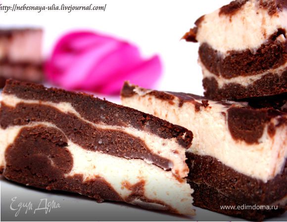 Бананово-творожно-шоколадный торт "Surréaliste" Бананово-творожно-шоколадный торт "Surréaliste"