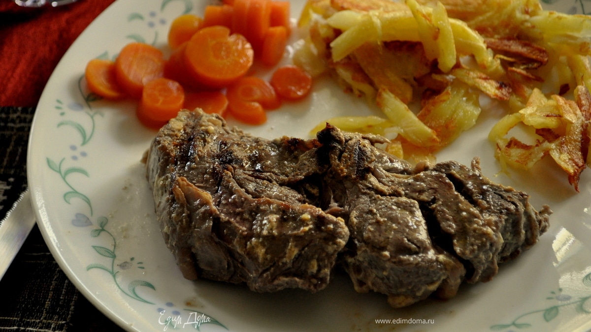 Говядина в горчичном соусе