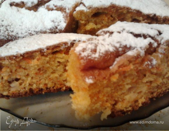 Морковно-яблочный пирог Морковно-яблочный пирог