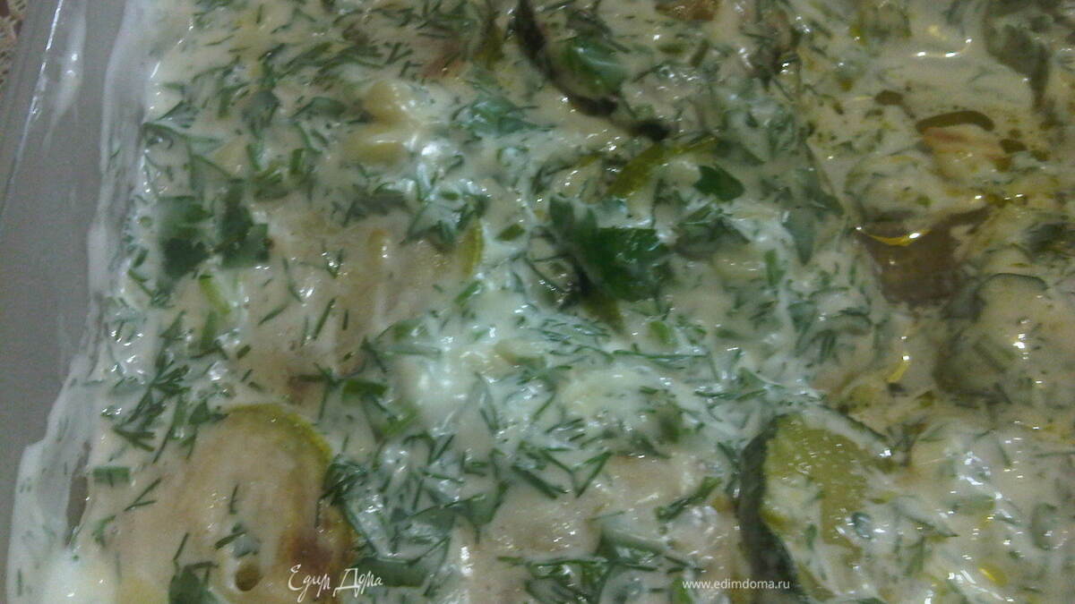 Закуска из кабачков