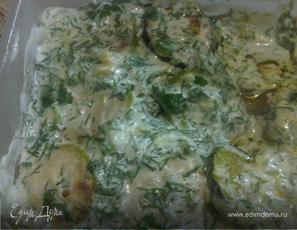 Закуска из кабачков