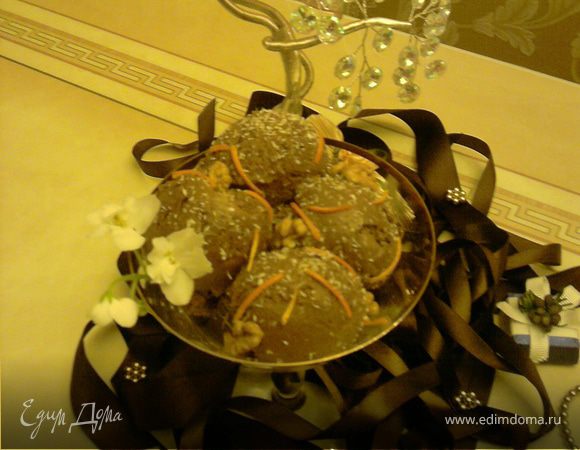 Шоколадно-кофейное мороженое