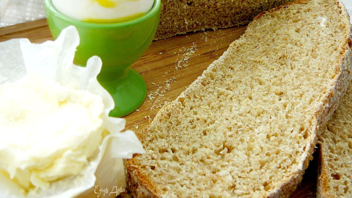 Быстрый вариант хлеба без замеса