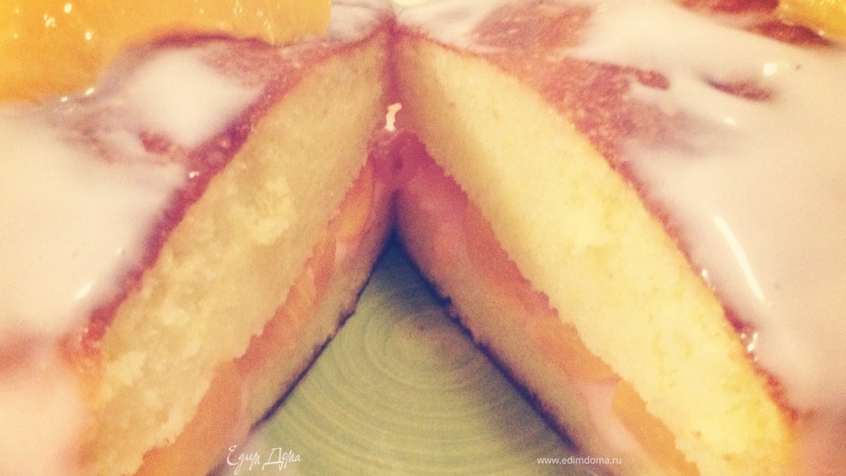 Персиковый пирог