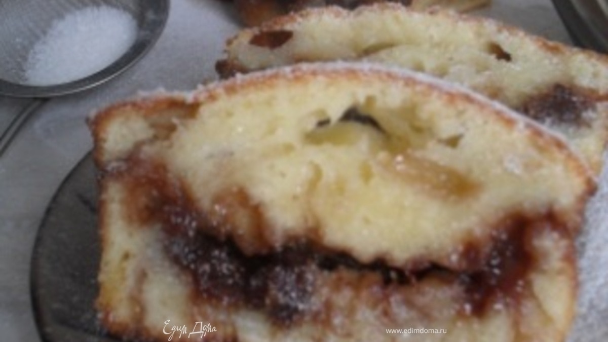 Двойной кекс (с прослойкой из варенья)