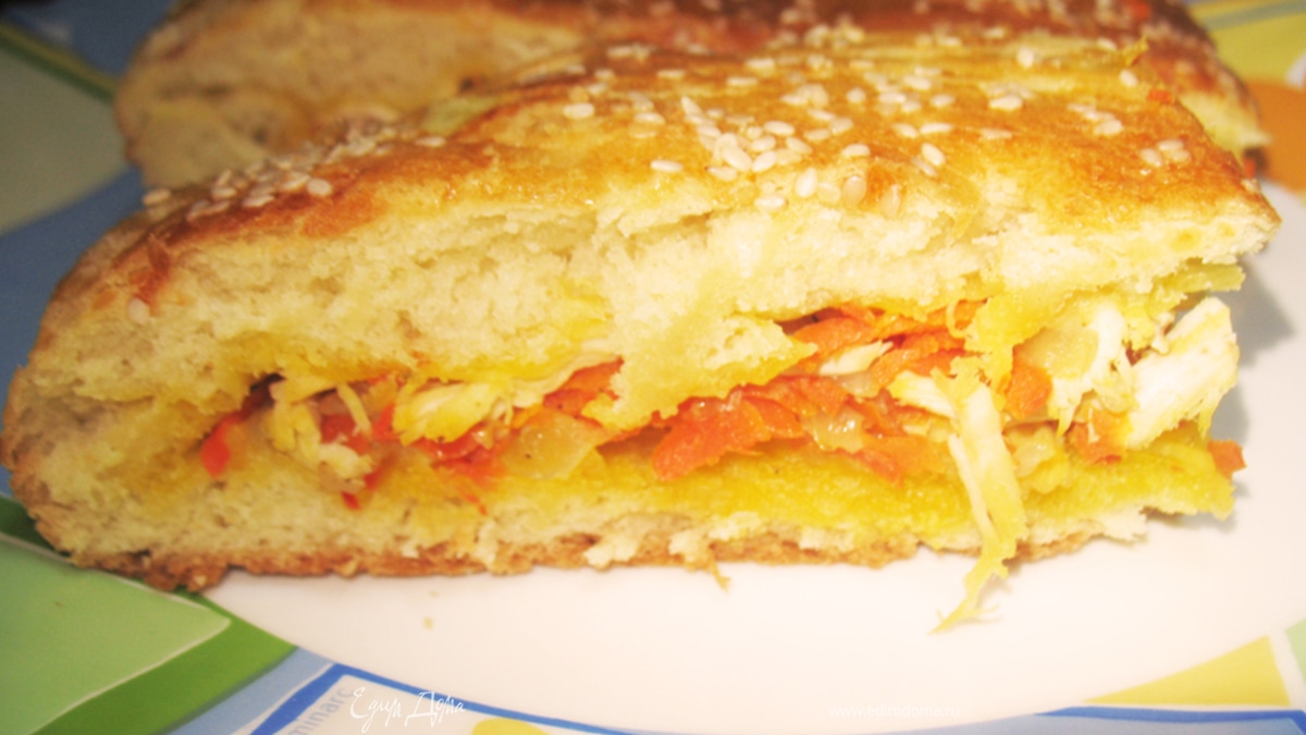 Пирог с курицей