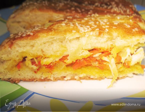 Пирог с курицей