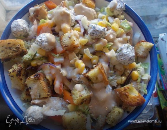 Весенний и аппетитный салат Весенний и аппетитный салат