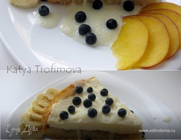 Ватрушка с яблоком и корицей Ватрушка с яблоком и корицей