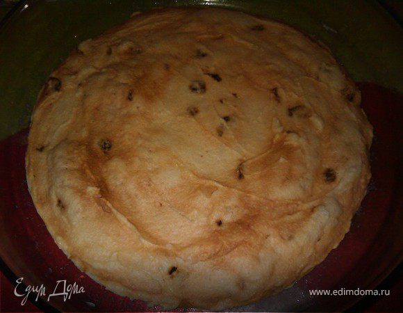 Творожная запеканка с изюмом Творожная запеканка с изюмом