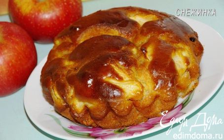 Рецепт "Баба" с яблоками