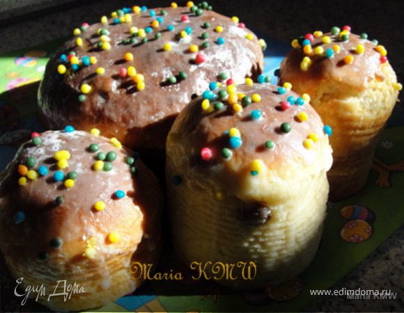 Пасха-кулич - семейный рецепт Пасха-кулич - семейный рецепт