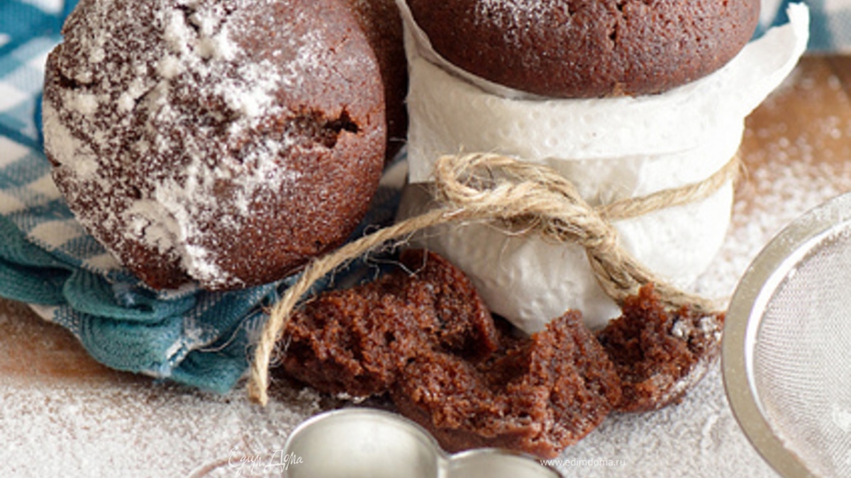 Быстрые шоколадные кексы