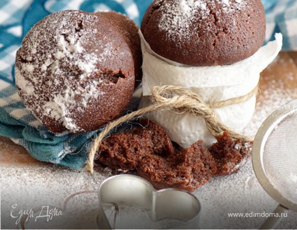 Быстрые шоколадные кексы