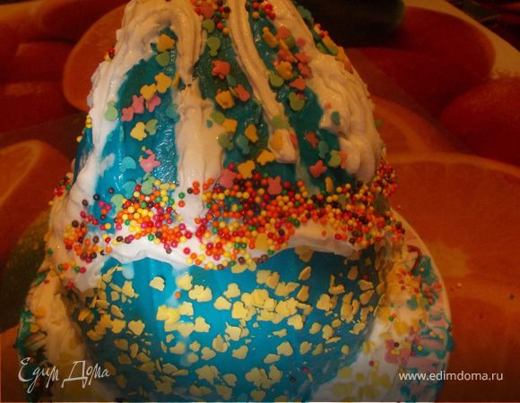 Торт "Пасхальное яичко"