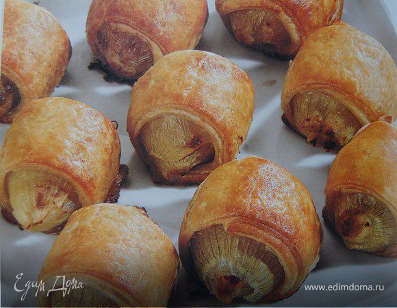 Чиполетте (Cipolette) в слоеном тесте Чиполетте (Cipolette) в слоеном тесте