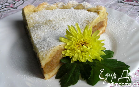 Рецепт Грушево-яблочный пирог с корицей
