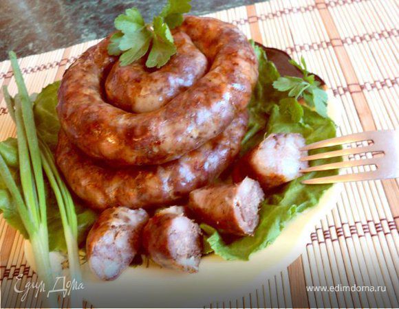 Домашняя украинская колбаса Домашняя украинская колбаса