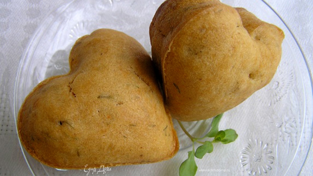 Маффины с паприкой и чесноком