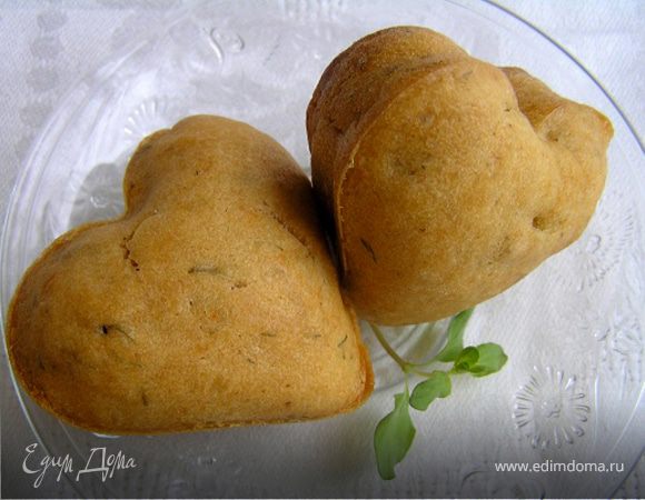 Маффины с паприкой и чесноком Маффины с паприкой и чесноком