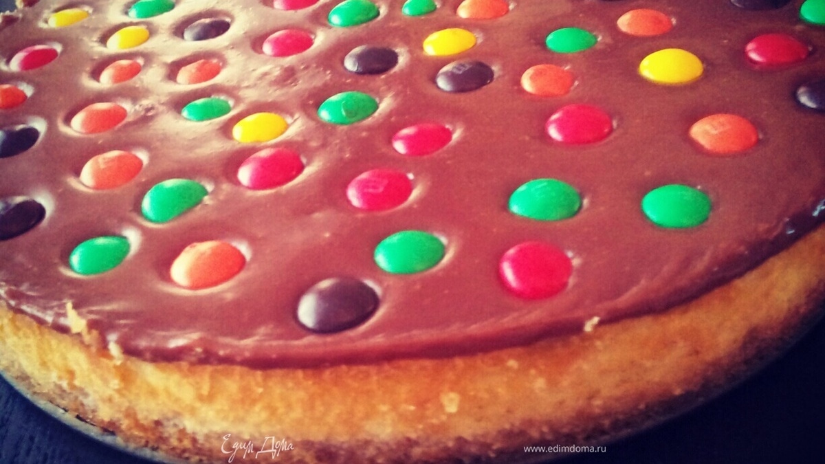 Торт «Яркие капли» 