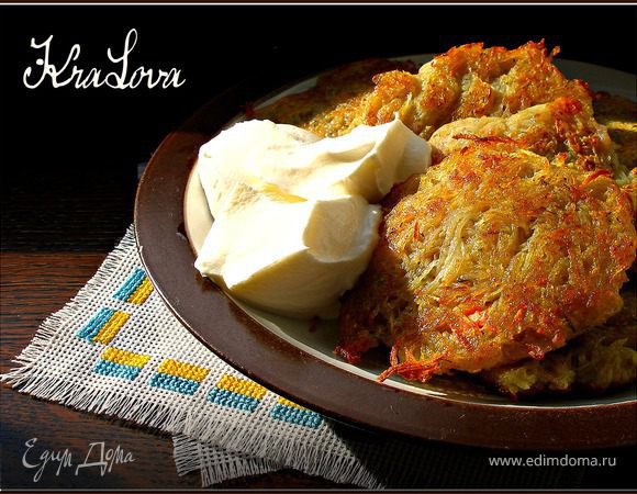 Деруны с салом