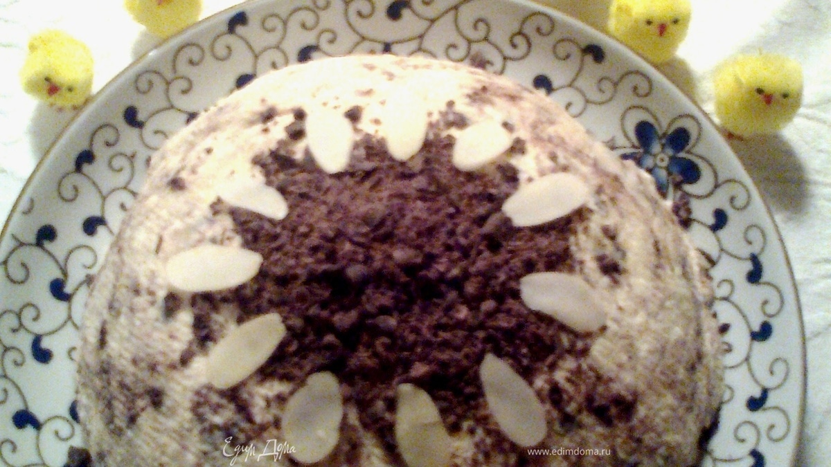 Пасха миндальная заварная