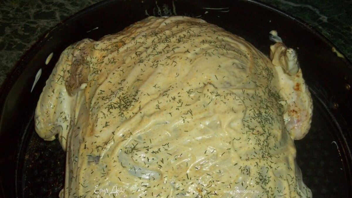 Фаршированная курица