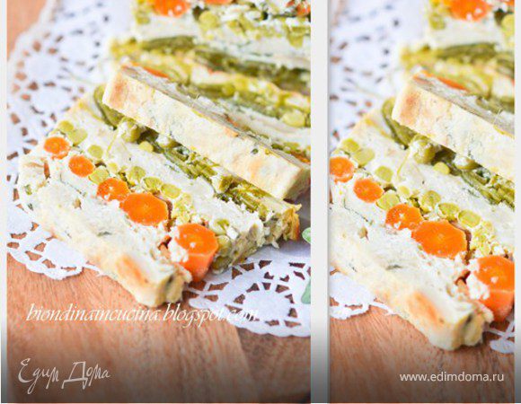 Террин из рыбы с овощами Террин из рыбы с овощами