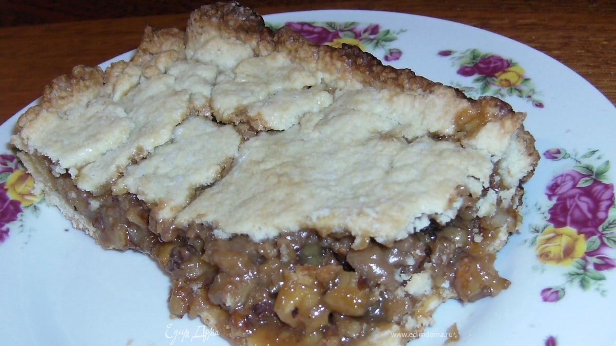 Швейцарский ореховый торт "Engadine"