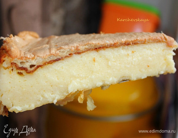 Воздушная ванильная запеканка Воздушная ванильная запеканка