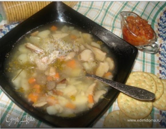 Постный рассольник Постный рассольник