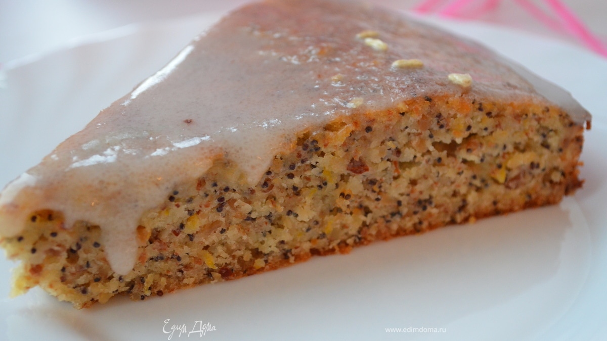 Пирог "Лимонный дождь" (Lemon drizzle cake) от Джейми Оливера