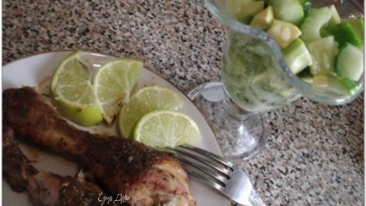 Салат "Зеленое наслаждение"