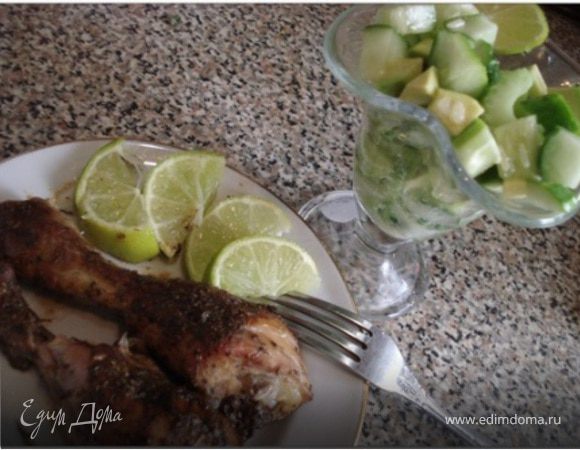 Салат "Зеленое наслаждение"