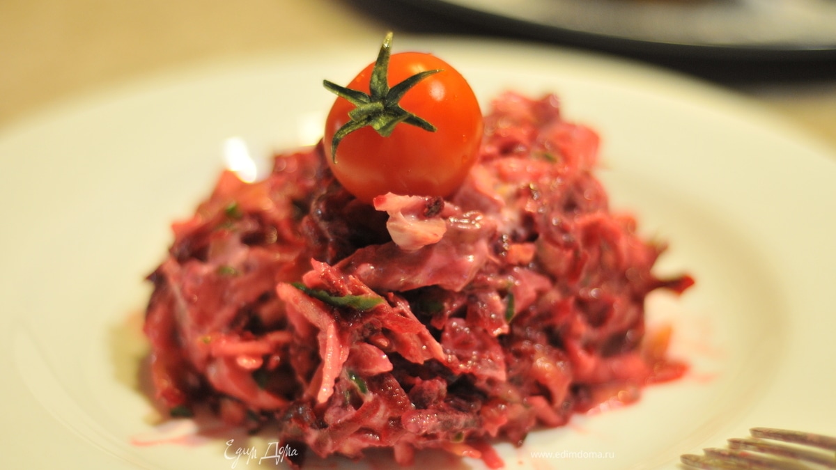 Свекольный салатик