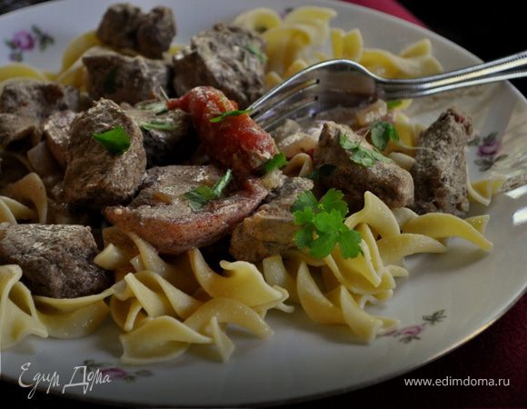 Свиной паприкаш Свиной паприкаш