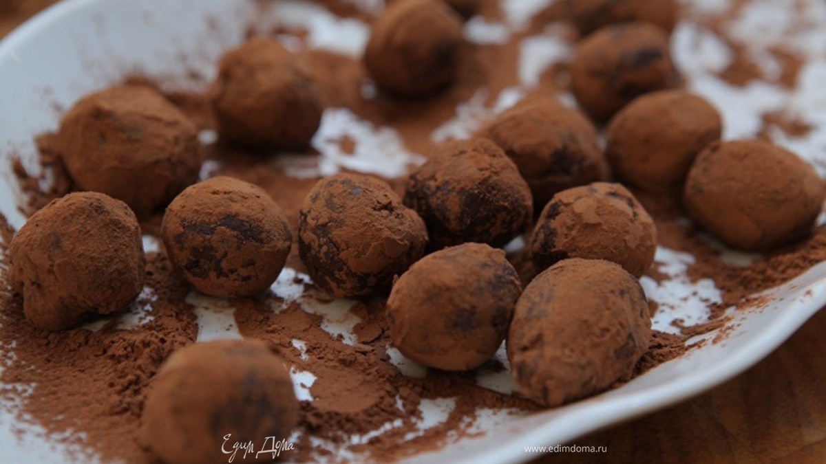 Шоколадные трюфели