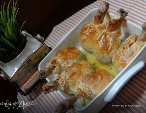 Лукошки с курицей Лукошки с курицей