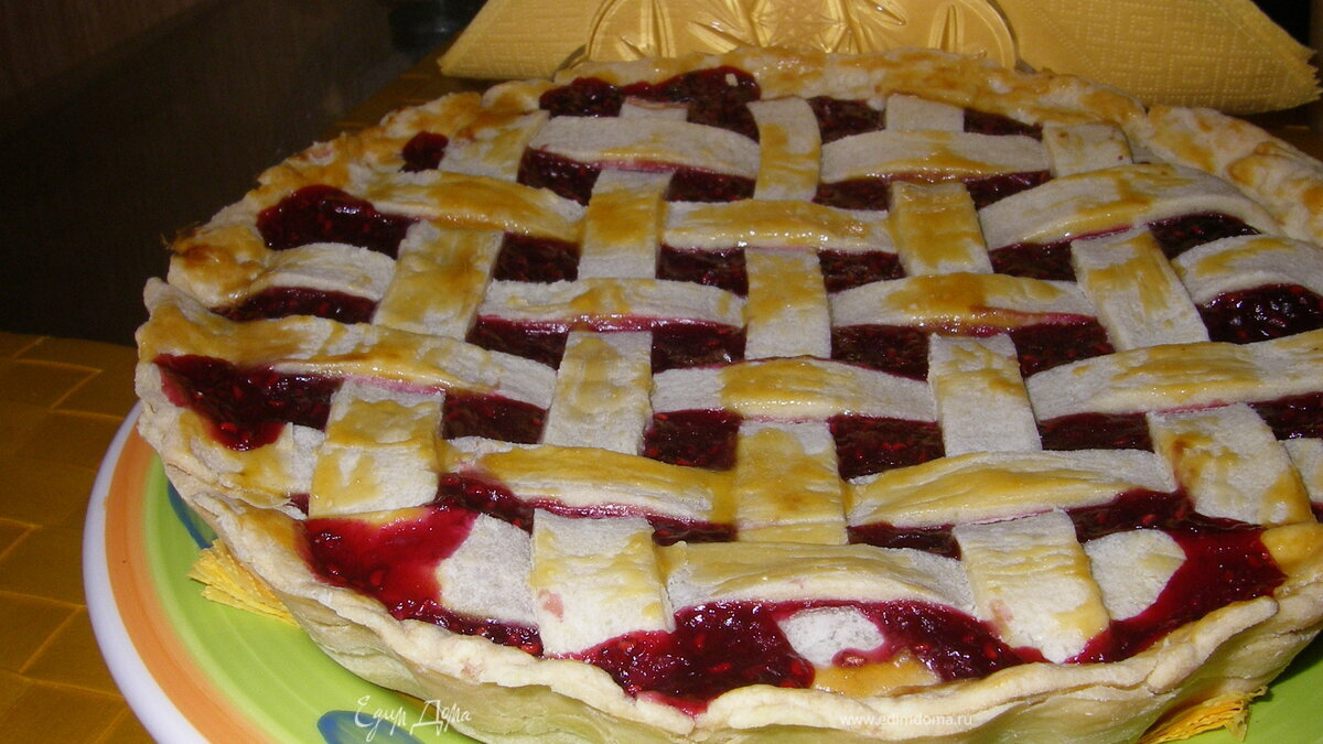 Малиновый пирог