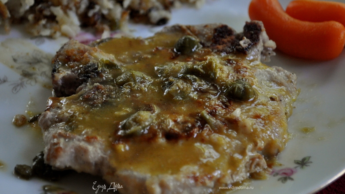 Свинина в апельсиновом соусе