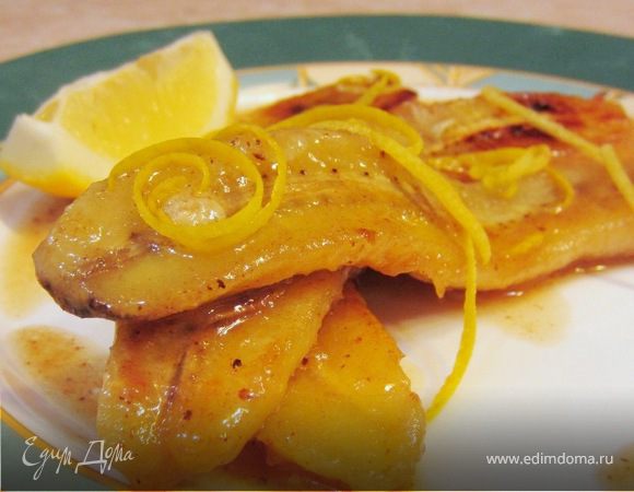 Фламбе из бананов без огня