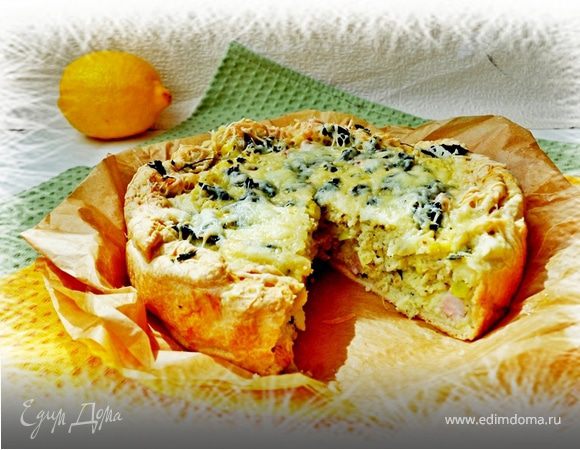 Открытые пироги с кабачками, мятой, кускусом и ... Открытые пироги с кабачками, мятой, кускусом и ...