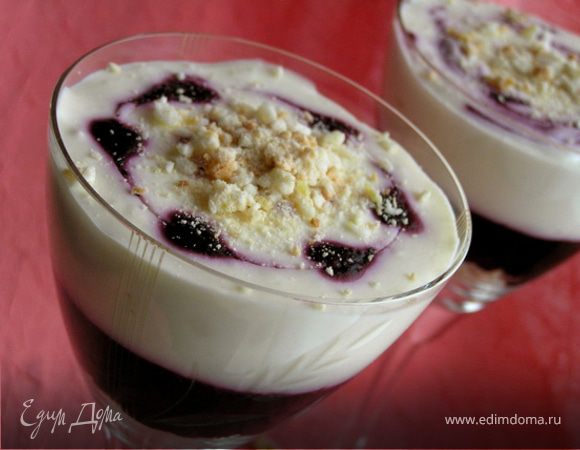 Черничный десерт для Апрель :)