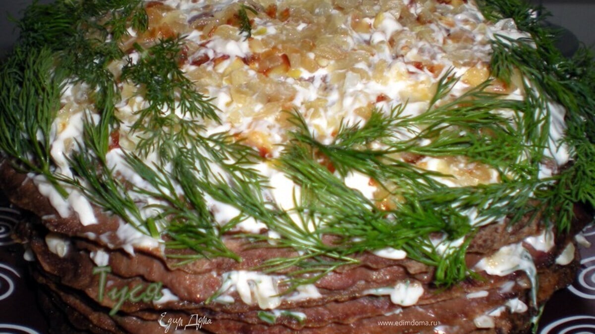 Печеночный торт