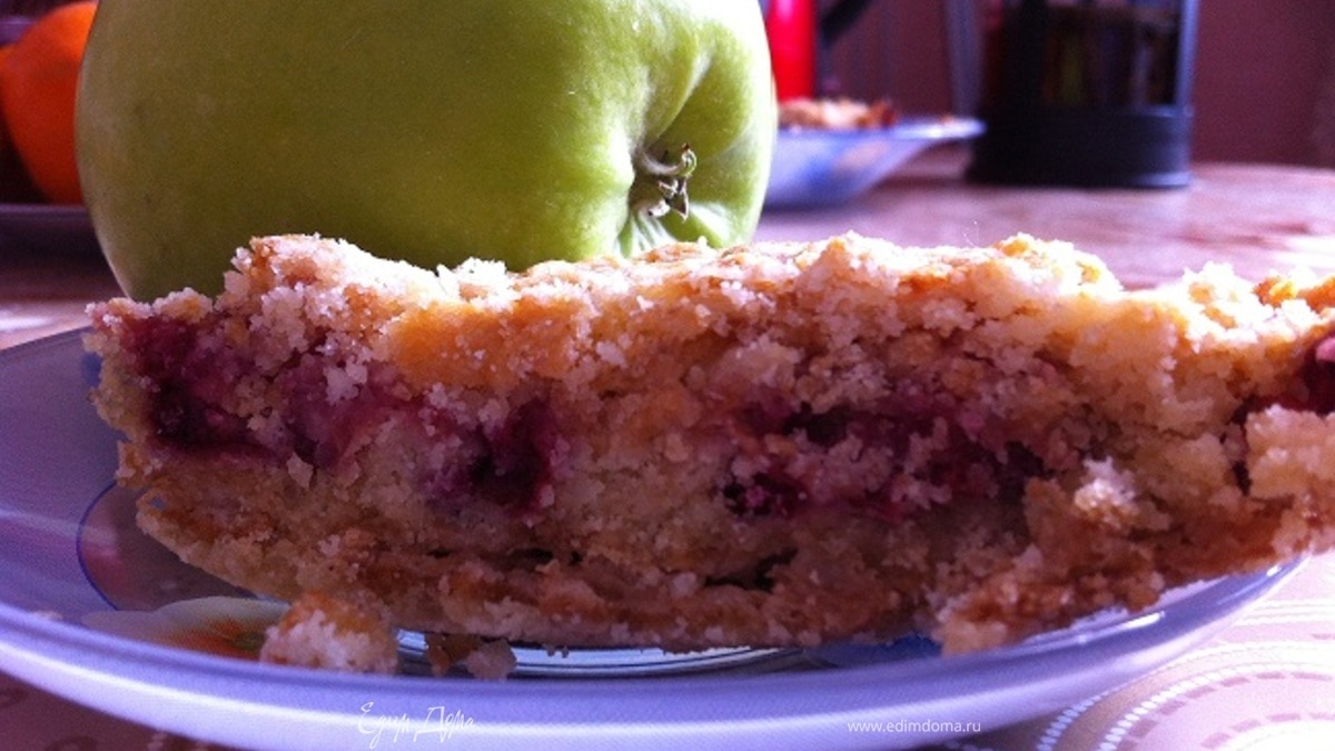 Пирог из сухого теста