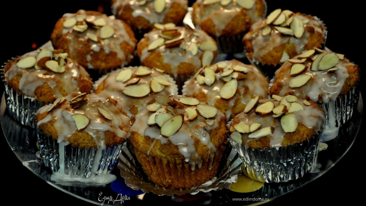 Лимонно-миндальные маффины